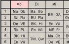 Stundenplan-Änderungen