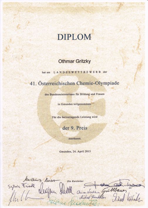 Chemie-Olympiade 2
