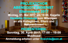 Projektchor Abendgottesdienst Elternverein