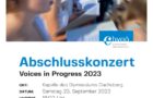 Konzert "Voices in Progress"