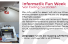 Biber der Informatik Feriencamp in Oberösterreich