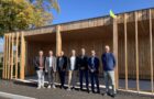 Unser neues Buswartehäuschen